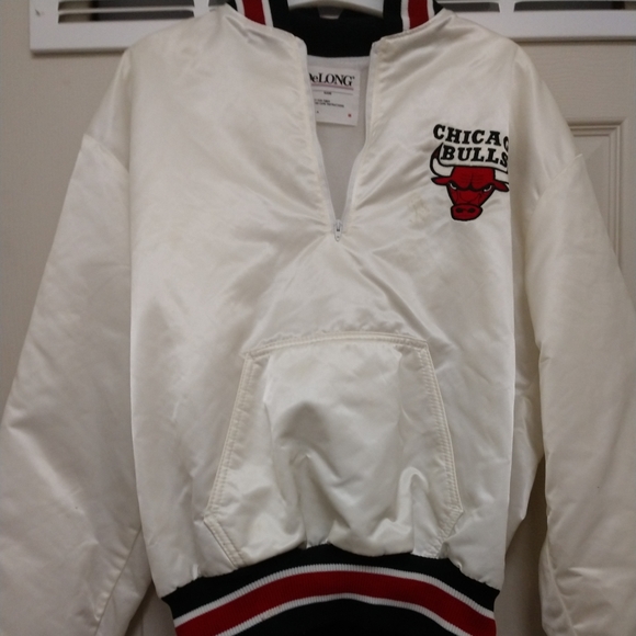 Vintage Chicago Bulls Quarter Zip Pullover - Picture 1 of 5